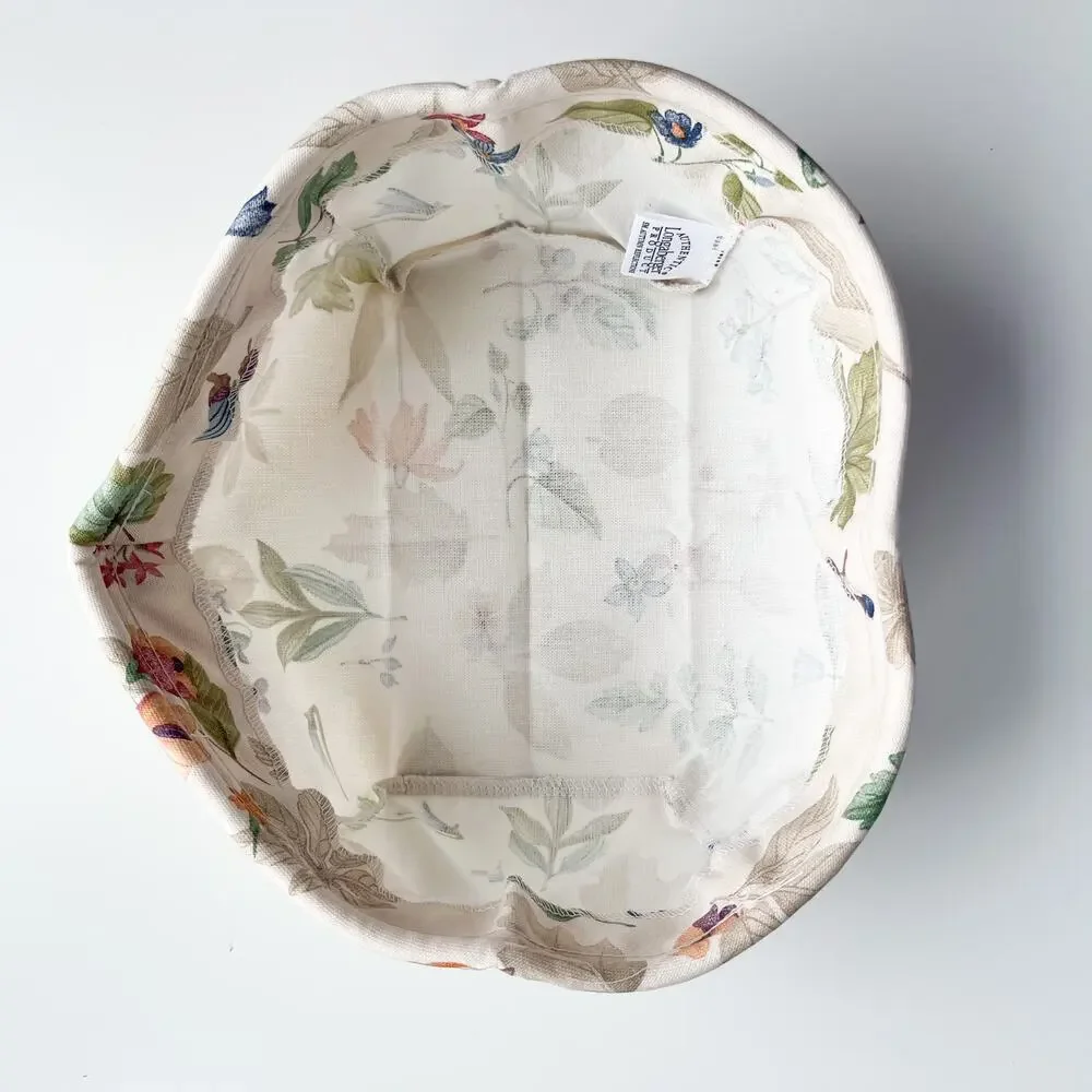 Longaberger‎ Small Autumn Reflections Basket Liner Botanical Fields